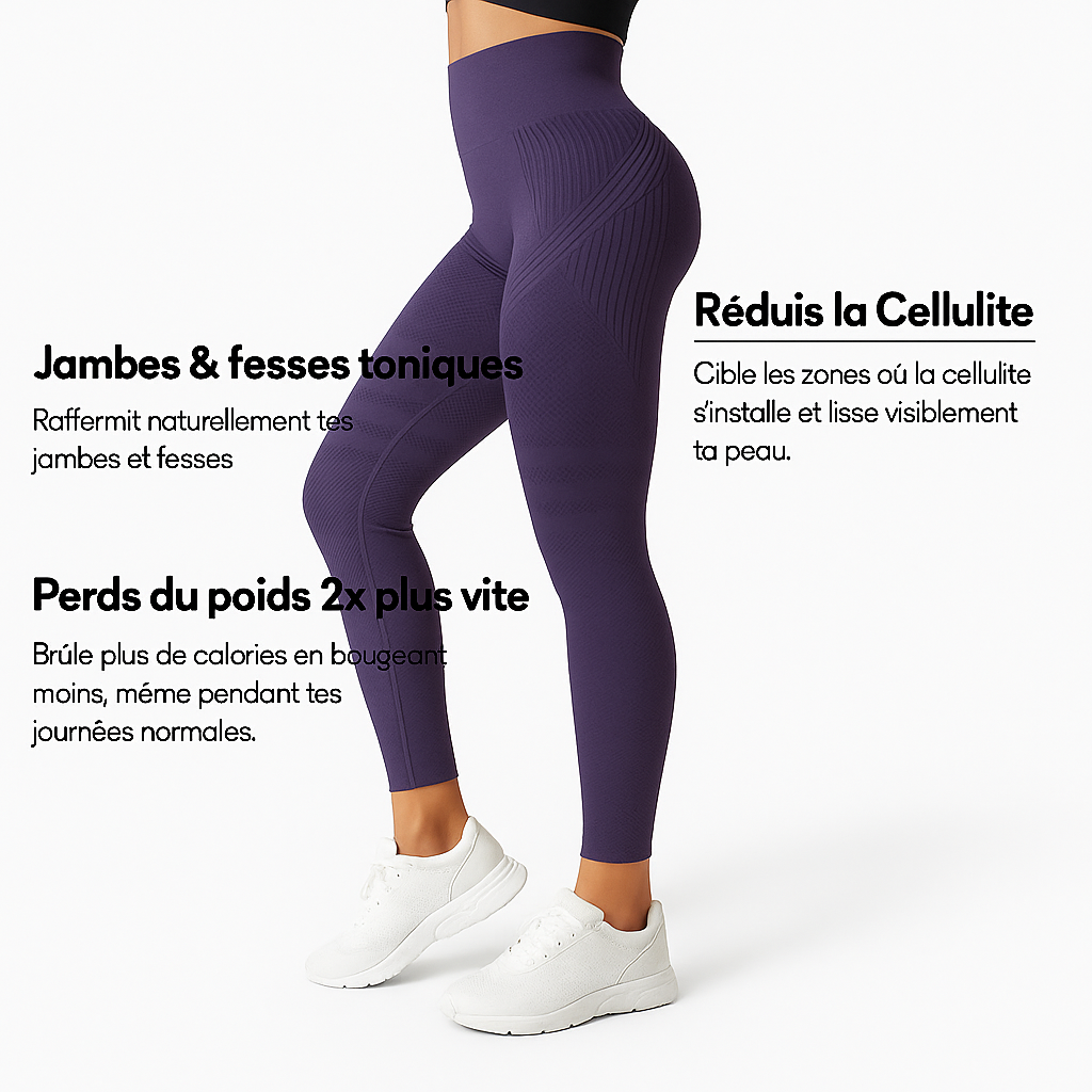 Legging Push up : Mauve