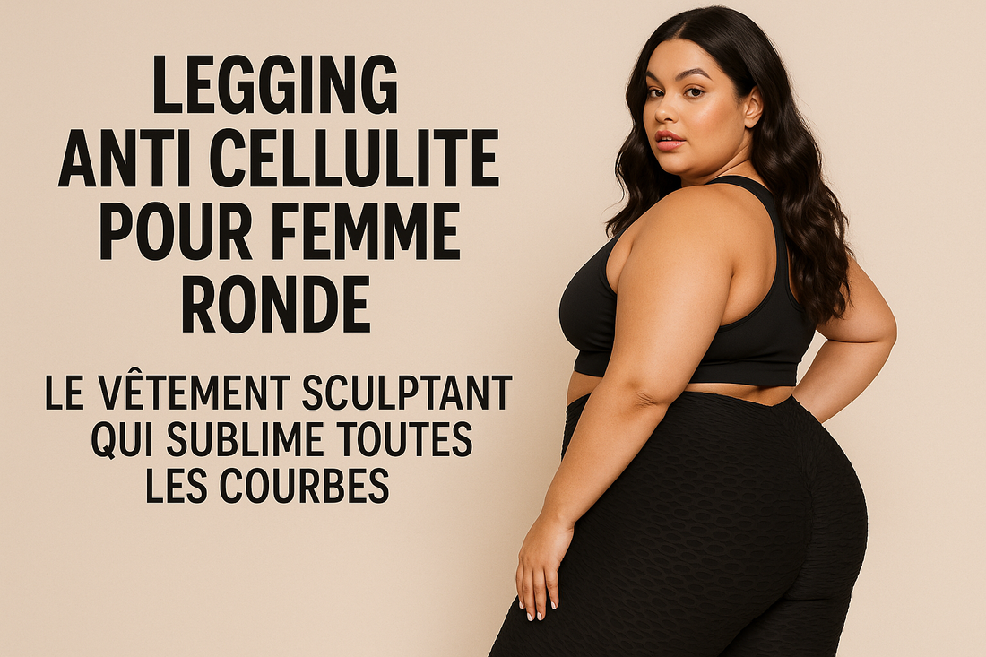 Legging Anti Cellulite Pour Femme Ronde : Le Vêtement Sculptant Qui Sublime Toutes les Courbes