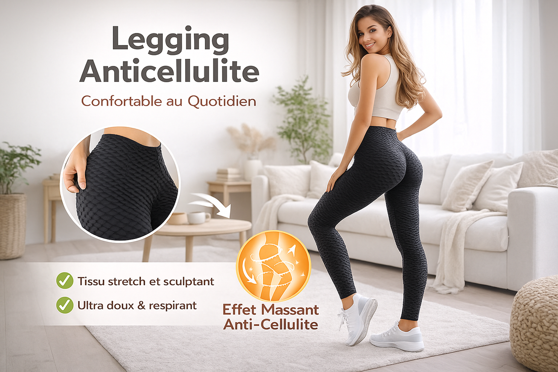 Legging Anti-Cellulite : Confort Quotidien & Efficacité Minceur
