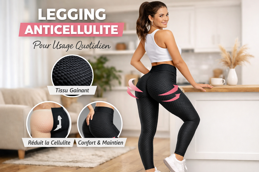 Le Legging Anti-Cellulite pour Usage Quotidien : Votre Soin Minceur Invisible