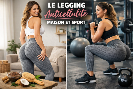 Double Action : Le Legging Anti-Cellulite Maison et Sport pour des Résultats Multipliés