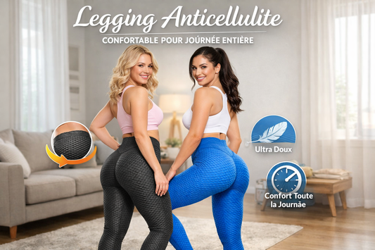 Legging anticellulite confortable pour journée entière : le bien-être qui sculpte votre silhouette