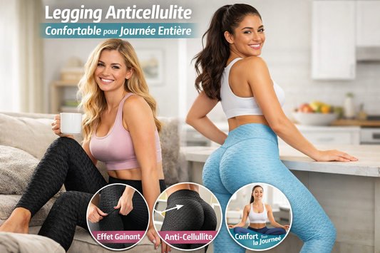 Legging anticellulite pour raffermir fessiers rapidement : galbez votre silhouette au quotidien