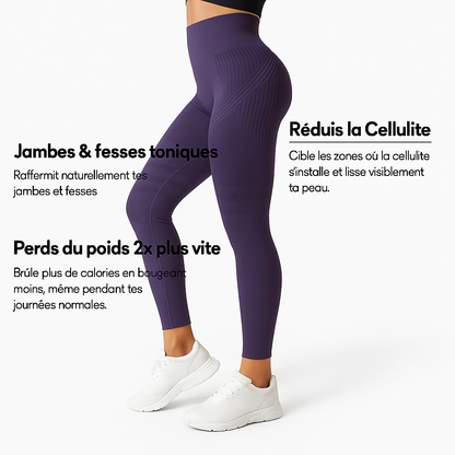Legging Push up : Mauve
